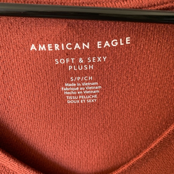 ⚠️2 for 10⚠️ American Eagle Orange Sweater - Picture 3 of 4